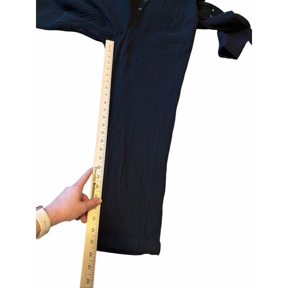 Anthropologie SANCIA Jumpsuit KARITAS BOILERSUIT Black size Medium - Picture 7 of 11